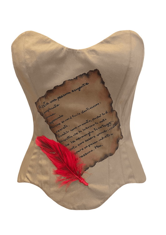 Corsetto lettera